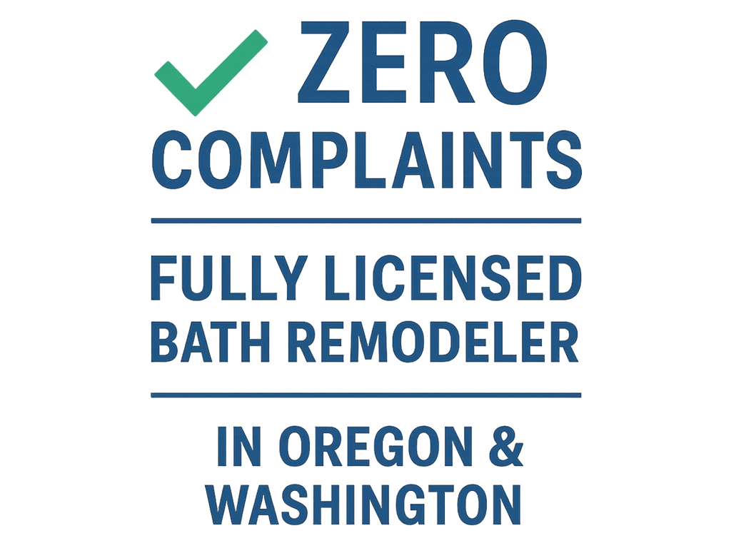 zero complaints in oregon and washington badge