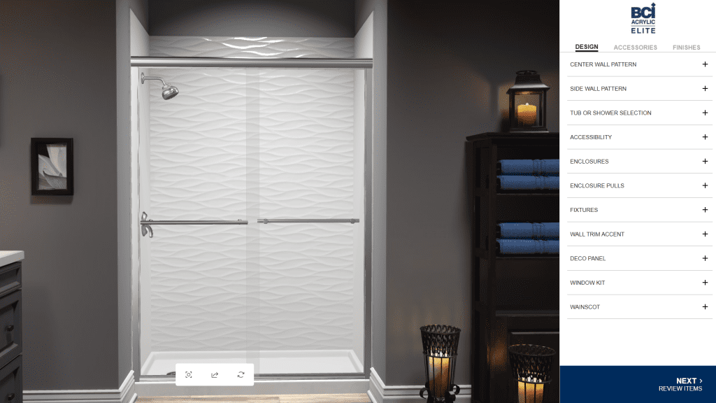 BCI Acrylic Elite Design Tool