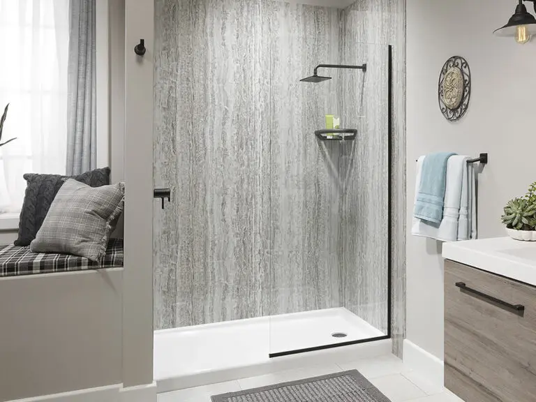 walk-in shower