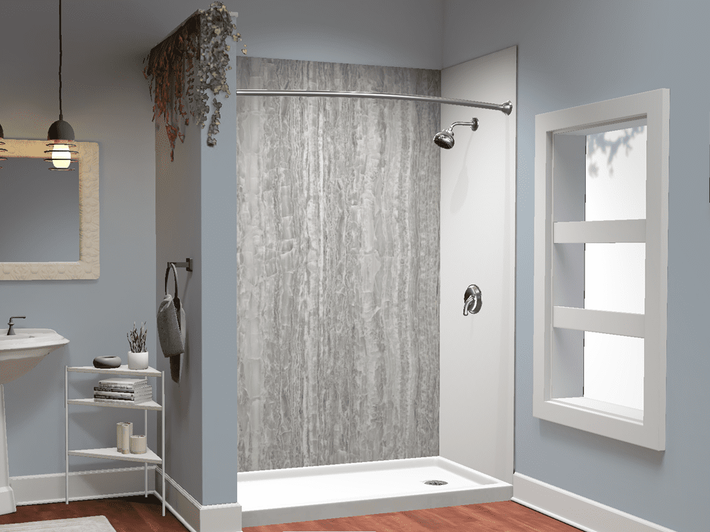 prime bath curved rod shower enclosure