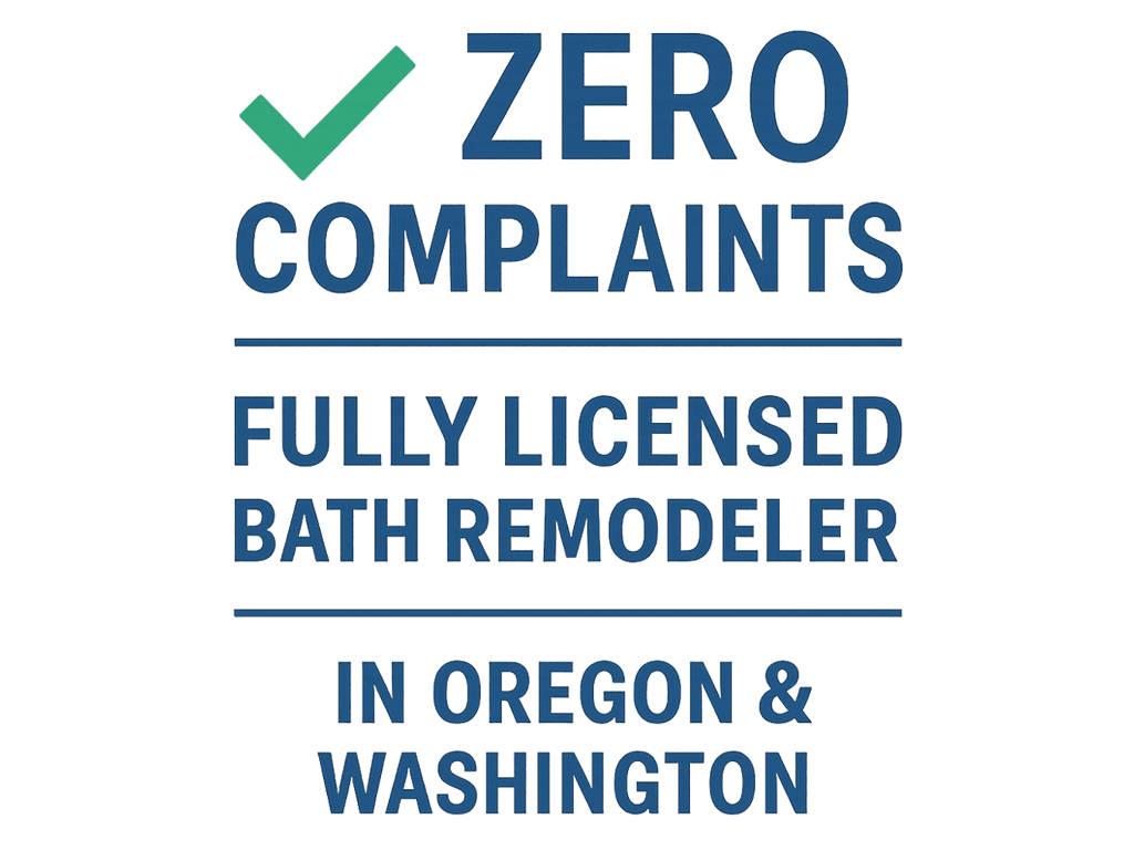 zero complaints in oregon and washington badge
