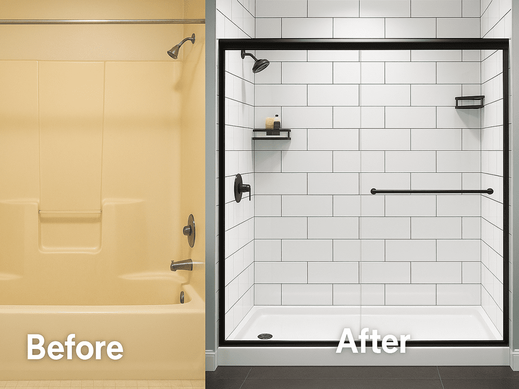 tub to shower conversion