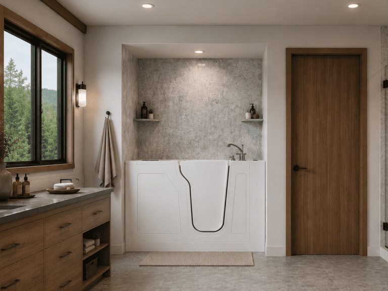 metaspeake walk in tub